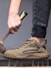 Zapatos de Seguridad para Hombre para Trabajo Indestructibles Resistentes al Desgaste Zapatillas de Trabajo Plantilla de Kevlar Puntera de Acero Protectora Botas de Seguridad