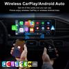 IHeylinkit 2-в-1 Бездротовий Carplay Android Auto Бездротовий Адаптер Розумне Підключення Корпус зі Сплаву Цинку Додаток для Більшості Моделей Автомобілів