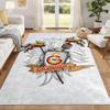 Galatasaray Carpet Door Mat for Living Room or Bedroom Protective Mat Under Chair Office Decoration Christmas Gift Birthday Present