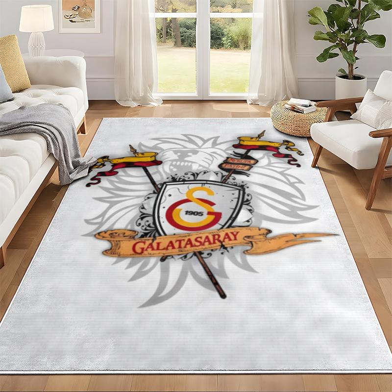 Galatasaray Carpet Door Mat for Living Room or Bedroom Protective Mat Under Chair Office Decoration Christmas Gift Birthday Present