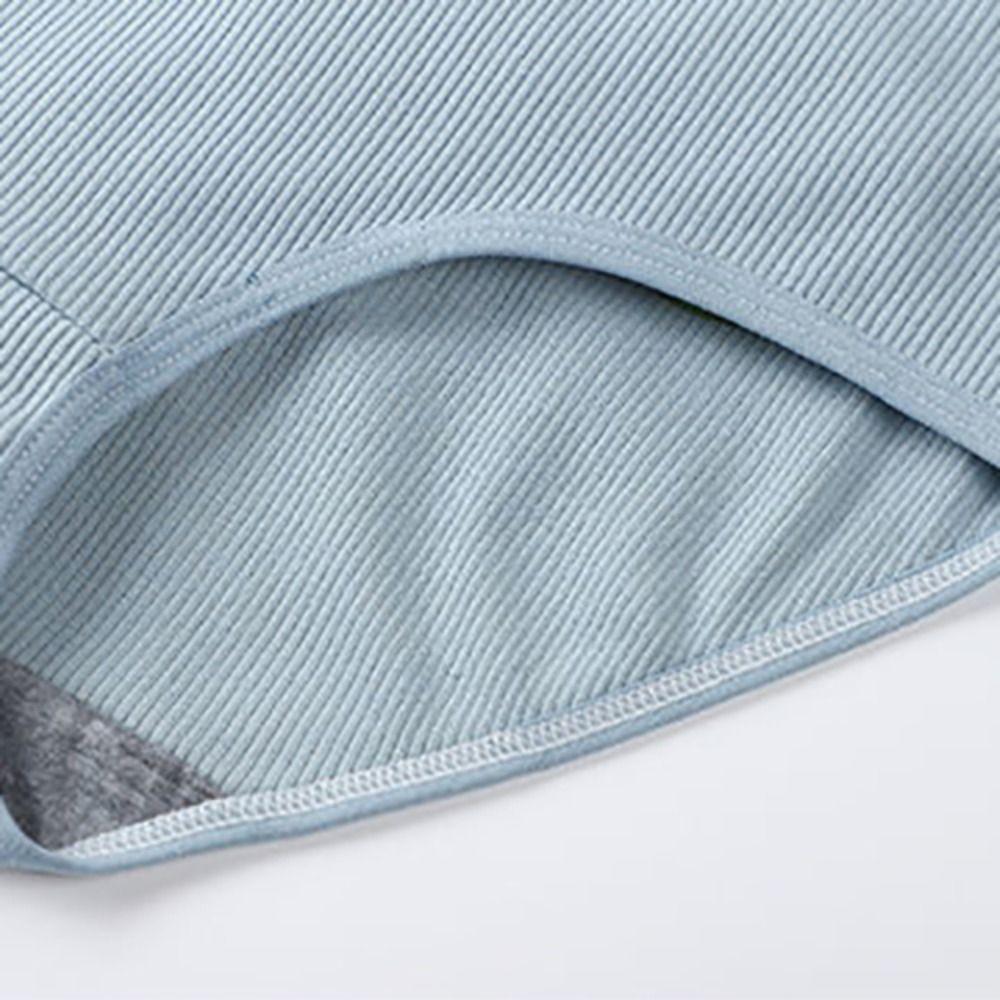 8Pcs Mid Waist Simple Underpants Bowknot Underwear for Women Breathable Seamless Briefs  Lady