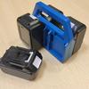 Portable 18V Battery Storage Organizers Lightweight Portable Design For BL1850 BL1840 BL1830 Multiple Tool Batteries Plastic Materials