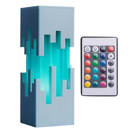 Futuristic Night Light 3D Printed Cyberpunk Led Desk Lamp