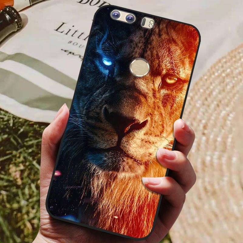 Pro Huawei Honor 8 5,2palcový kryt Silikonový zadní kryt Pouzdro na telefon pro Huawei Honor 8 Kryty Měkký nárazník coque Honor8 FRD-L19 Pouzdra