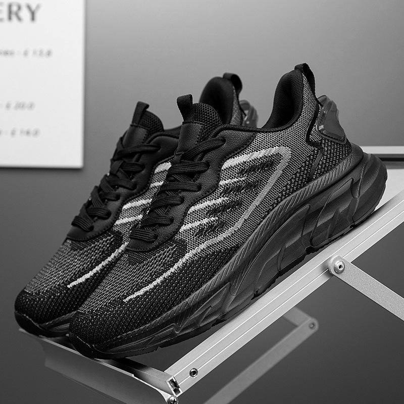 Large Size Men's Sports Shoes Mesh Breathable Light Casual Shoes New Direct Supply Fashion Running Shoes