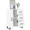 Cabinet, White, 69.5X34X90 Cm, Wood-based Material