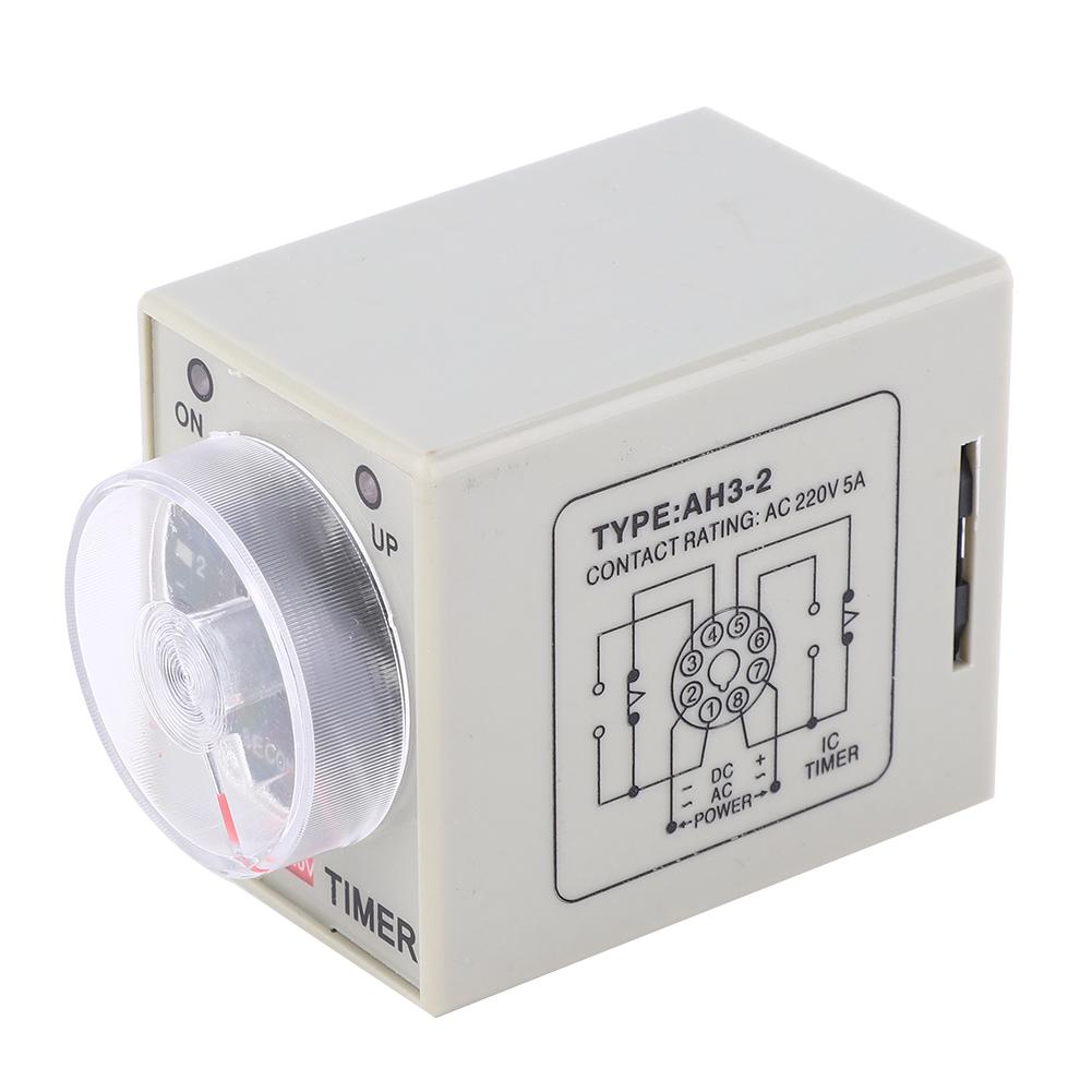 AH32 Time Relay Mini Delay Controller Timer AC 220V for Automatic  Control System