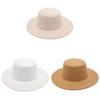 Classic British Flat Top Hat With Fabric For Retro Fashion And Outdoor Use