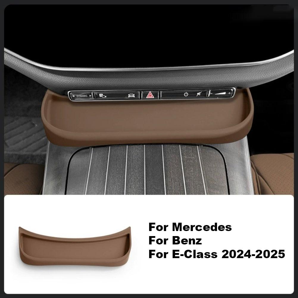 For Mercedes E Class 2024 2025 Central Control Storage Box Compatible with For E260L For E350L Vehicle Interior