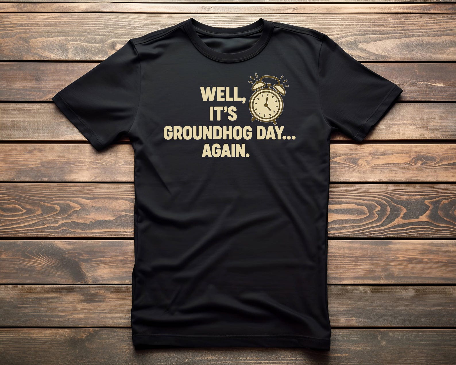Well It s Groundhog Day Again - Unisex T-Shirt S