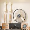 MDNG Wall-Mounted Rotating Pot Lid Holder