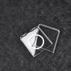 Transparent acrylic Magnetic Ring Phone Case For Samsung Z Flip 7 flip7 Galaxy Z Flip 6 5 4 3 Slim Camera protect Cover