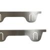 2Pcs Stainless Steel Stove Gap Covers Sturdy Easy to Install Edge Gap Cover Oven Side Gap Filler for Stovetop Countertop