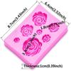 Flower Bloom 3D Cake Mold Silicone Baking Tool New Fondant Soap Mold  Cupcake Candy Chocolate Jelly