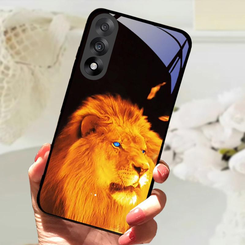 För OnePlus Nord 5 5G Stötsäker Mobilskal Härdat Glas Baksida För OnePlus Nord5 Capa Bumper Fundas Skyddande Skal
