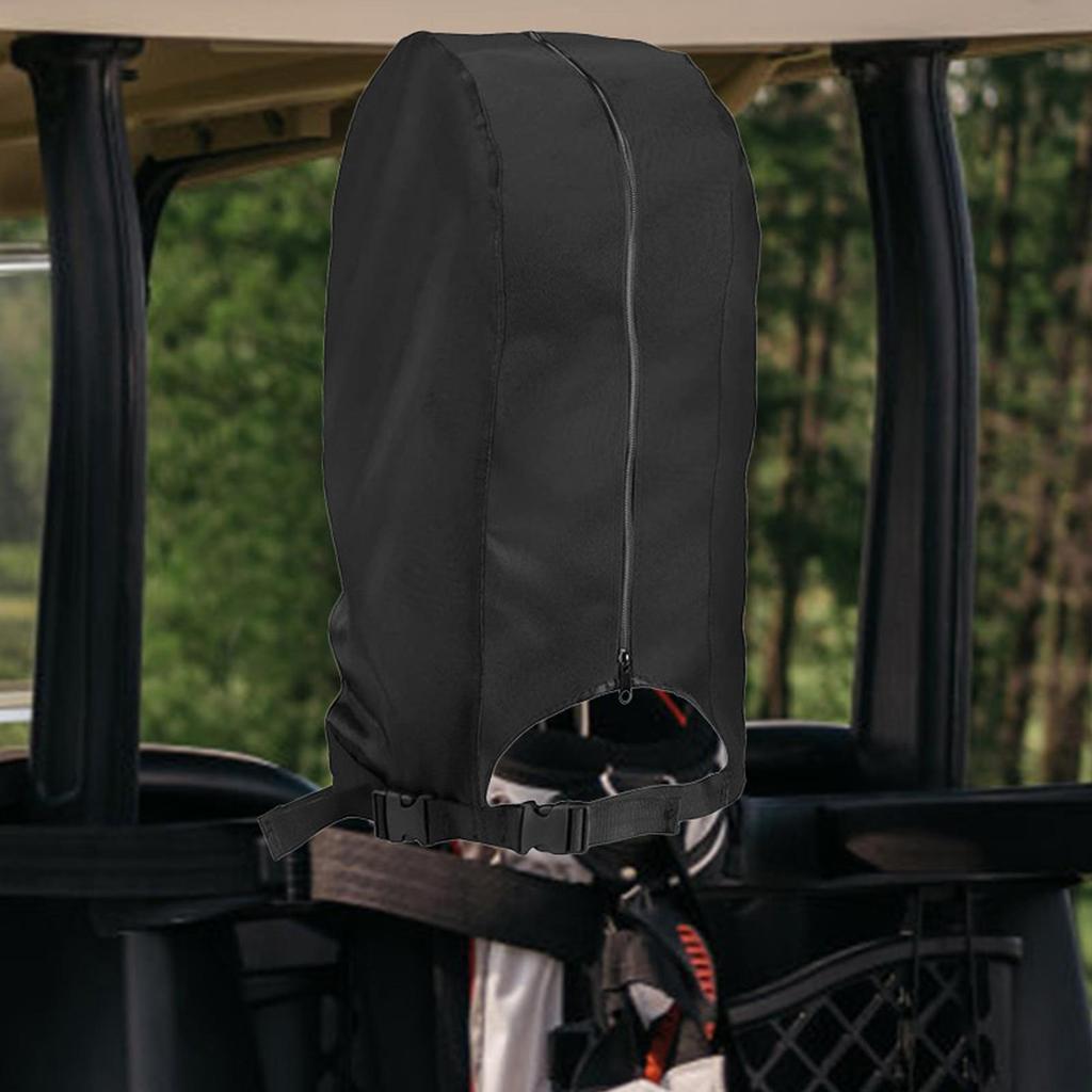Golf Bag Covers For Rain Rainproof Golf Bag Dust Cover Weatherproof Foldable Rain Hood UV-Resistant Lightweight Club Protector