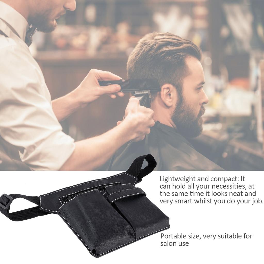 Barber Shears Waist Bag Hairdressing Salon Scissors Holster Holder Pouch
