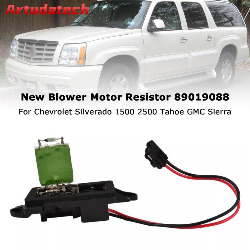 Artudatech New Blower Motor Resistor 89019088 For Chevrolet Silverado 1500 2500 Tahoe GMC