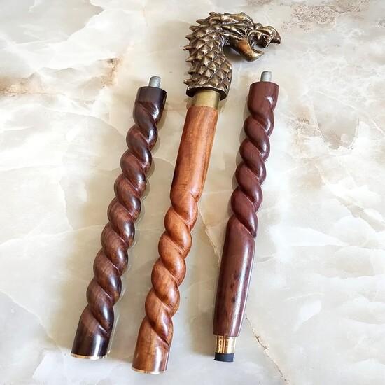 

Антикварный стиль Викторианский Винтажный Дизайнерская Латунная Ручка Трость Деревянная Трость M аэро