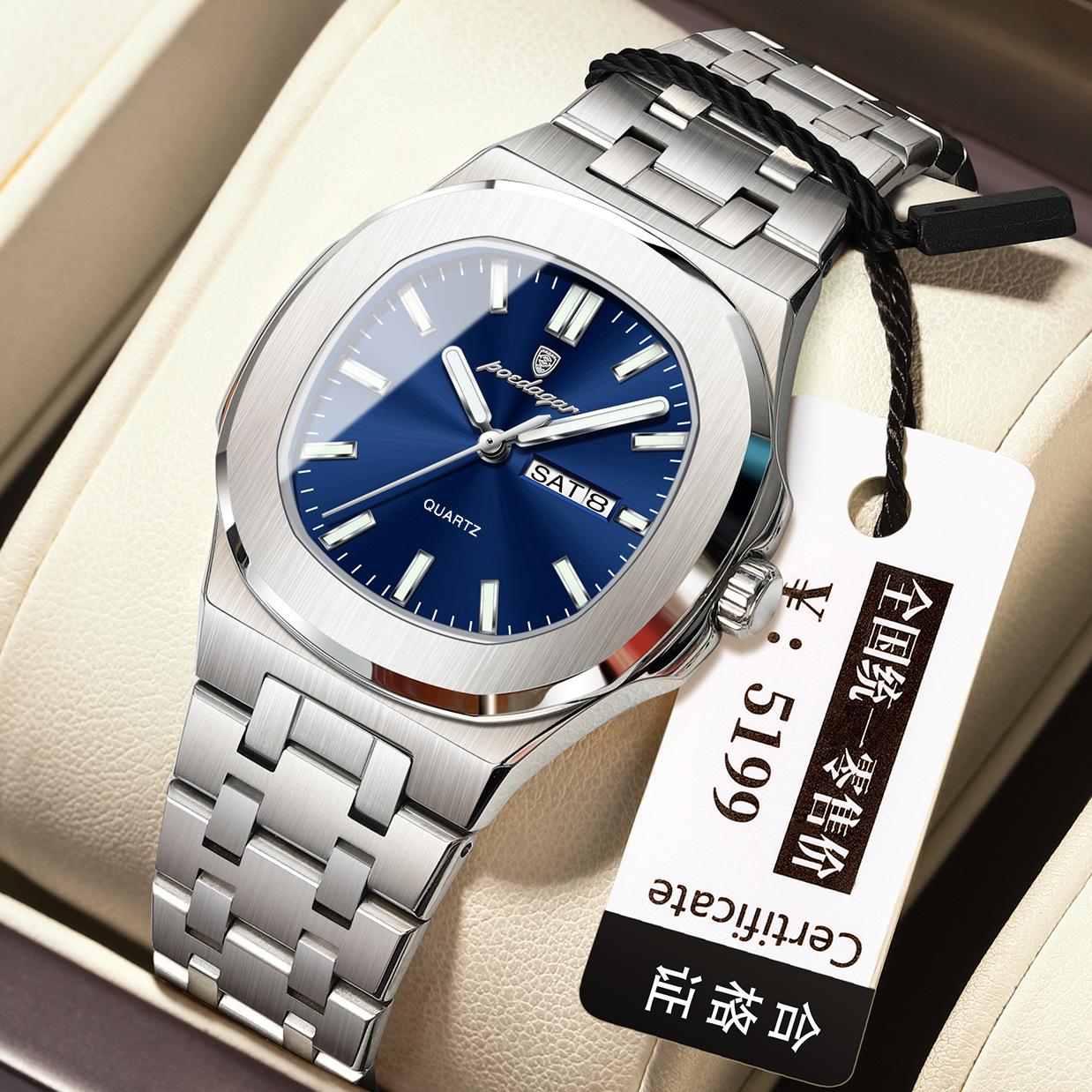 

Square Quartz Women S Watch Waterproof Luminous Watch