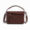 2024 Spring/Summer New Women's Bag Mini Geometric Bag Soft Leather Pillow Bag Single Shoulder Crossbody Bag Patchwork Quilted Handbag