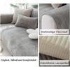 Coperta da Divano Combinazione Multi-taglia Protezione Divano Calda Morbida Corto Peluche Pile Copridivano/Divano
