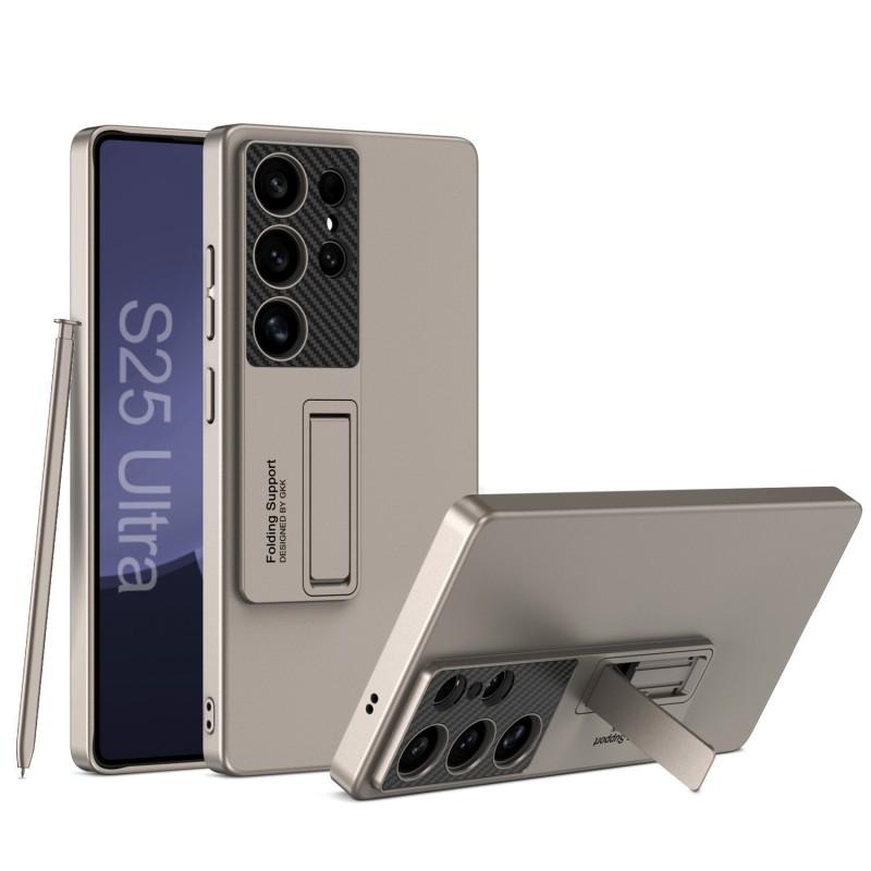 Ultra-Thin Magnetic Phone Case With Kickstand Galaxy S26 Ultra S25 S24 S23 S22 Shockproof PC Cover In 6 Colors