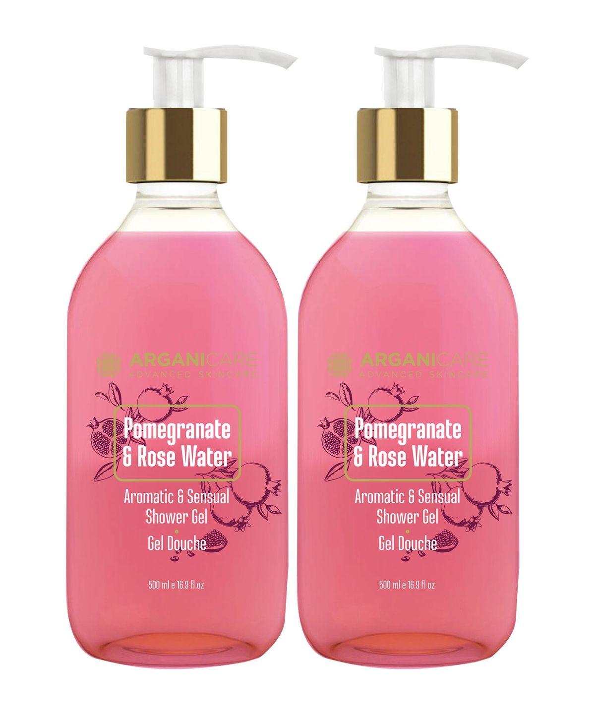 Pomegranate & Rose Body Wash 500ml*2