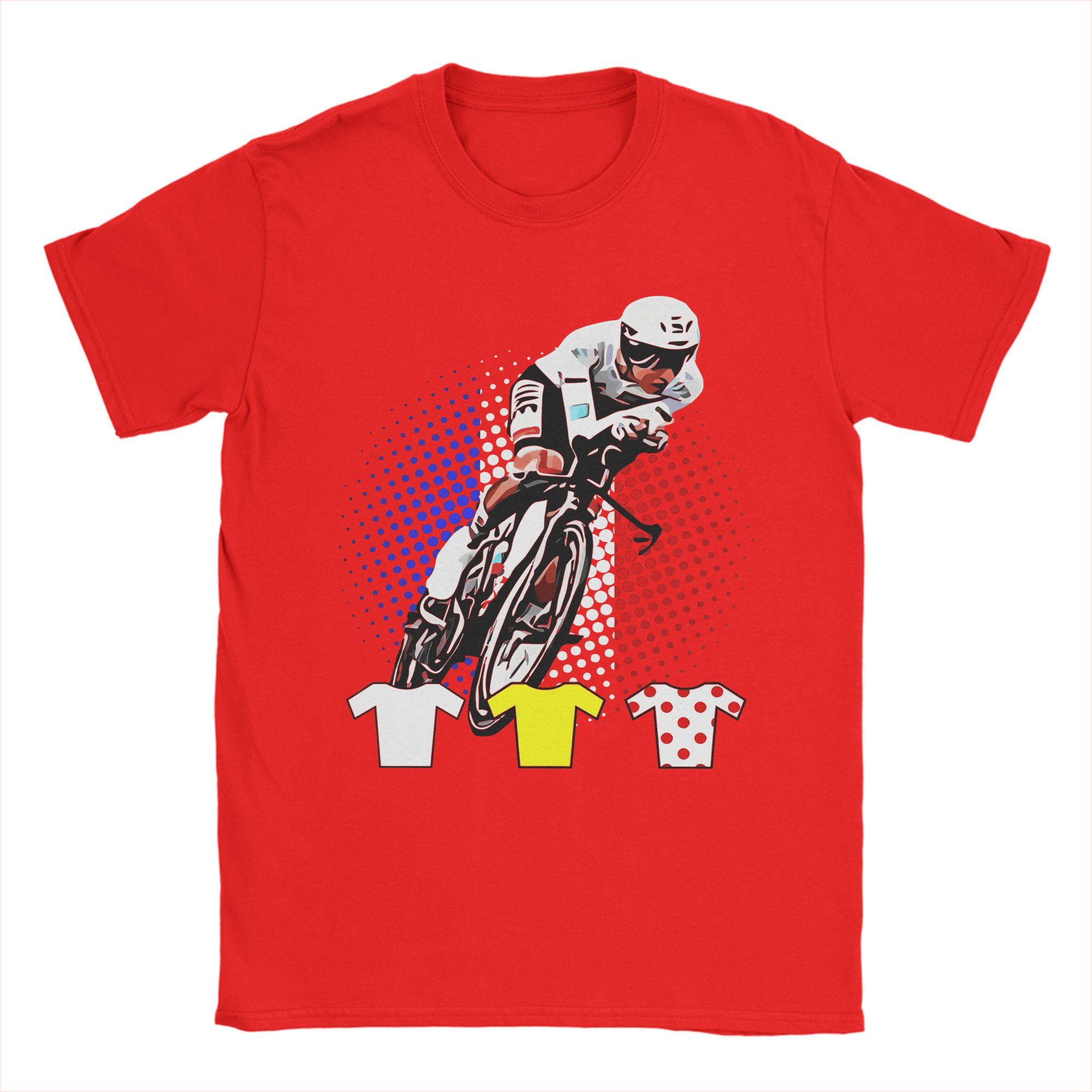 TADEJ POGACAR Cycling Tour De France Winner Humorous Pure Cotton Tees Short Sleeve T Shirt O Neck Clothing XL XL S