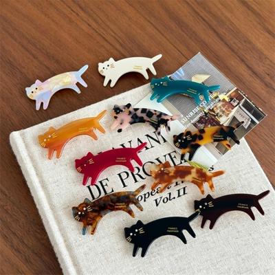 Cute Hair Clip Short Legged Cat Bangs Hairpin Hair Accessories Cat Barrettes  Women