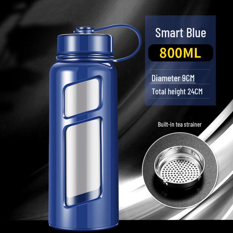 Qianxing Portable Large Capacity Glass Water Bottle