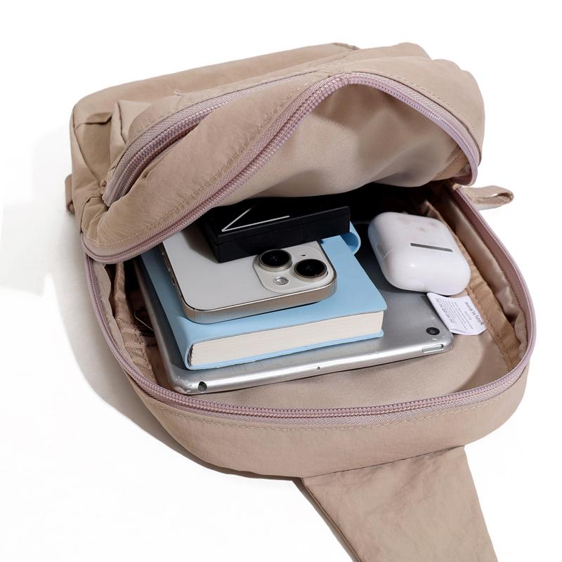 Women's Shoulder Bag Men's Water-repellent Mobile Phone Chest Bag Outdoor Sports Crossbody Bag Waist Bag