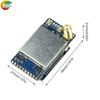 VRX-3301 3.1-3.7 GHz Bandwidth Video Input Module VRX Video Transmission Receiver Module FPV Video Analog Receiver 64-Channe