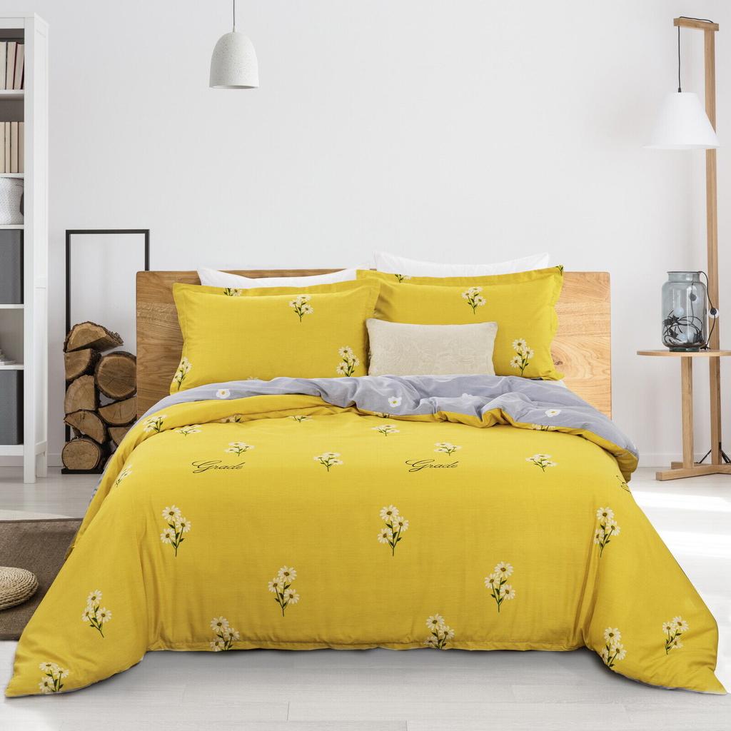 100 % Baumwolle Doona/Bettbezug/Bettbezug-Set, Doppelbett, Queen-Size-Bett, Kissenbezug