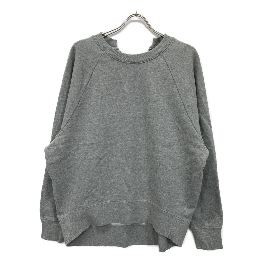 SOLto  Lace-up Sweatshirt Tops M grayUsed