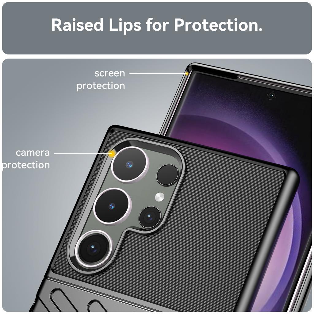 Thunder Series For Samsung Galaxy S24 Ultra Case Anti-Scratch Phone Shell TPU Cell Phone Cover