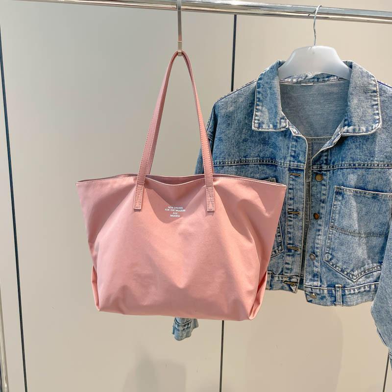 Ladies' Nylon Cloth Bag, Large Capacity Casual Shoulder Bag, Handbag