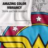 Wonder Woman Silky Comic Logo Supersoft Blanket