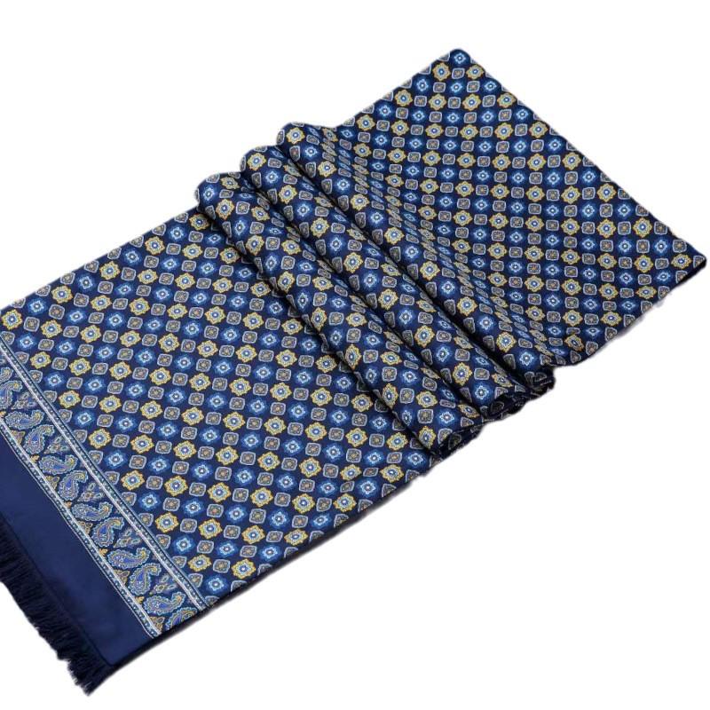 Men's Mulberry Silk and Cashmere Scarf - Ideal Gift for Father's Day or Dad's Birthday