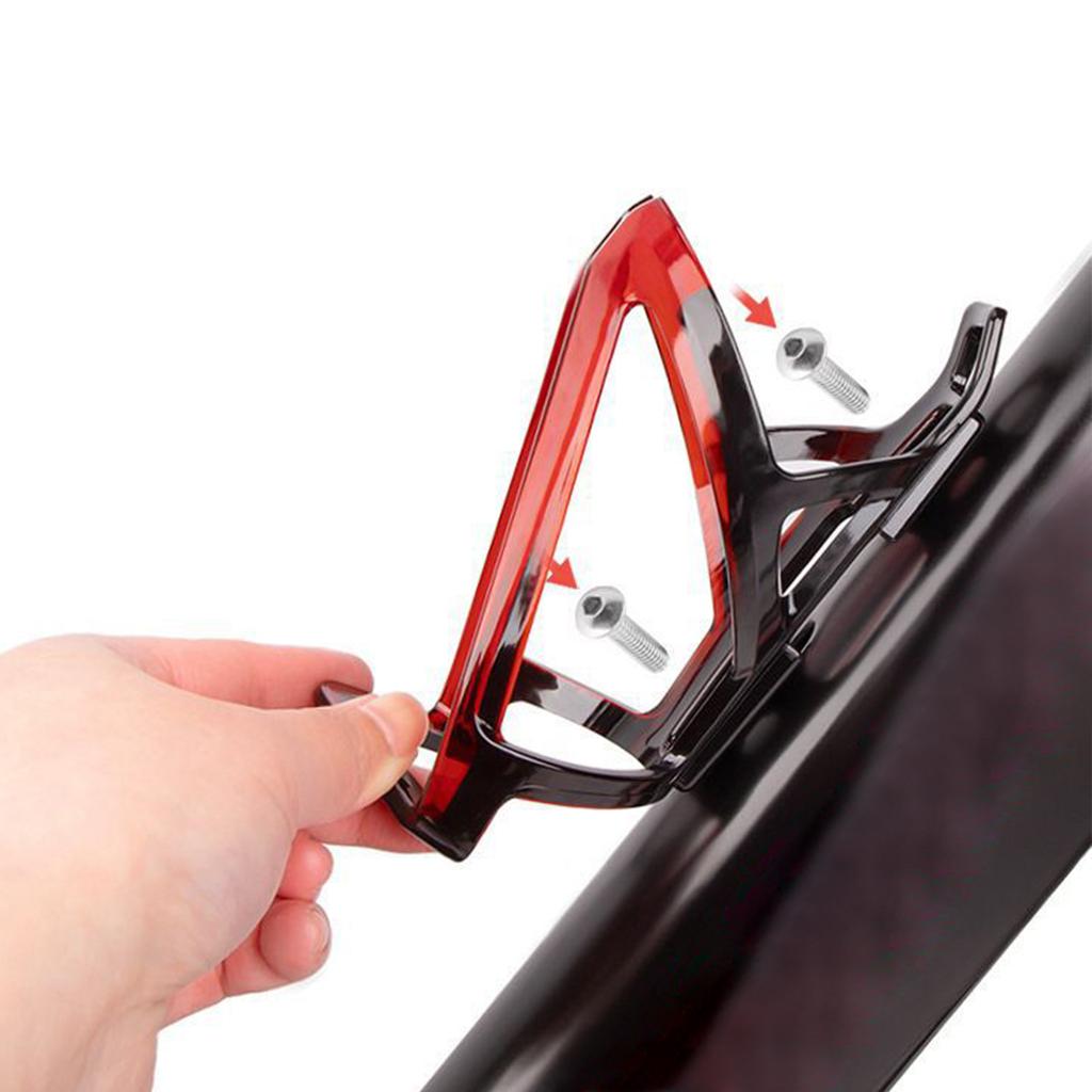 Bike Water Bottle Holder Kettle Cup Holder Ultralight Colorful Drink Holder Rack with Screws for Mountain Bike Riding Accessory