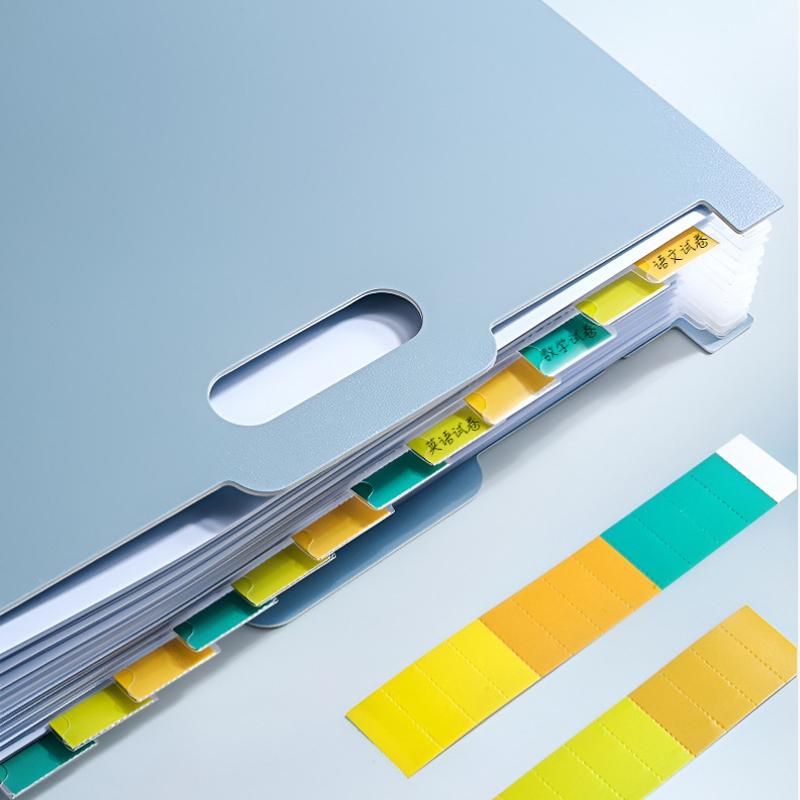 12-Pocket A4 Expanding File Folder – Large Capacity Portable Accordion Organizer for Office, Classroom, Documents