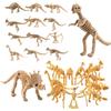 Realistic Dinosaur Skeleton Model Toy 12 Types Of Archaeological Excavation Dinosaur Skeletons