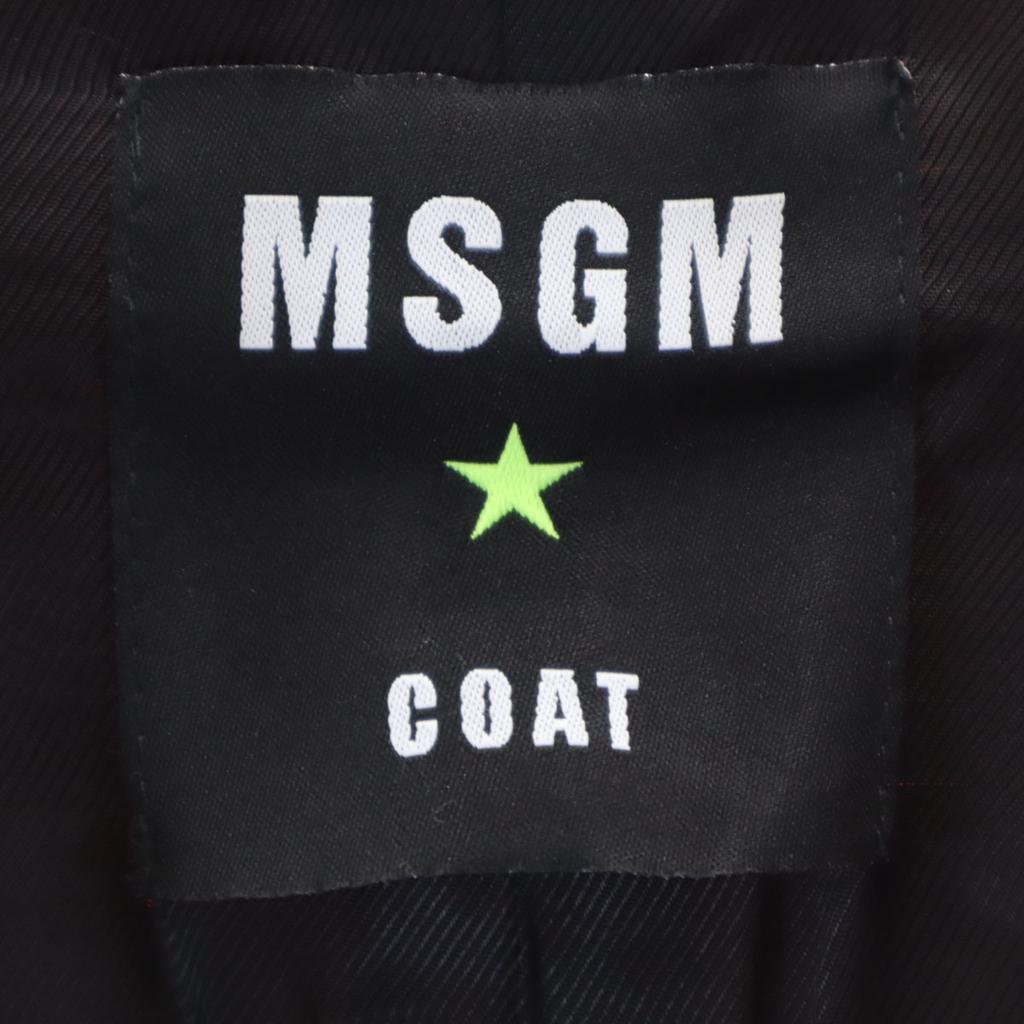 MSGM Made In Italy Chester Coat 40 Pink Women Used