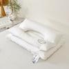 Cotton Double Layer Neck Support Pillow Side Sleepers Comfortable Bedding Core Home Hotel Use