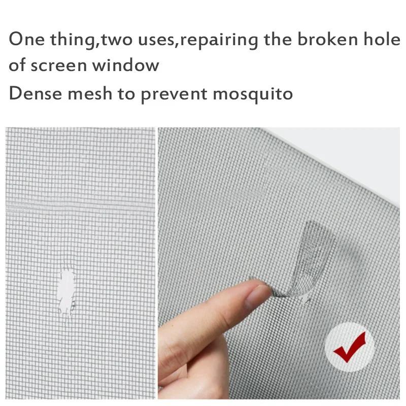 Screen Repair Stickers Fix Net Mesh Window Screen for Home Anti Mosquito Net Fly Bug Repair Screen Patch Stickers Door Curtain