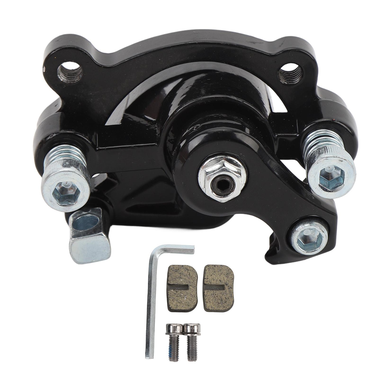 Igeteck Front Disc Brake Caliper And Pads Stable Performance Brake Caliper Assembly For 33Cc 43Cc 47Cc 49Cc Moto Atv Gas