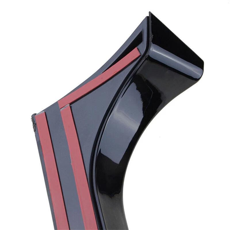 Spoiler Canard Lateral Lunetă Aripă Splitter pentru Golf 6 MK6 GTI 2008 2013 Spoiler Lateral Lunetă Specificație OEM Plastic Înlocuire