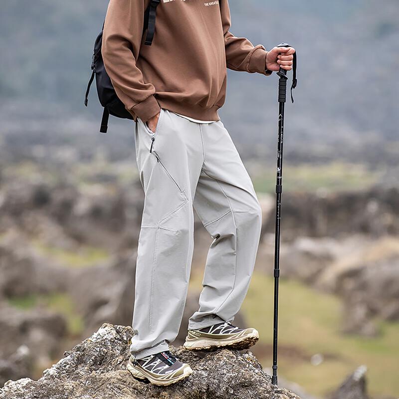 Demana Men's Moisture-Wicking Straight-Leg Casual Pants