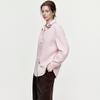 ELLE French Style Embroidered Cotton Shirt