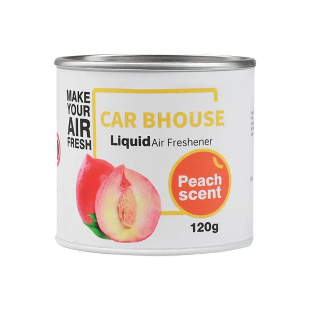NEW Car Air Gel Freshener Perfume Cream Auto Interior Can Odors Aluminum Fragrance Accessorie Remove Cup-shaped Aroma Diffu O5N2